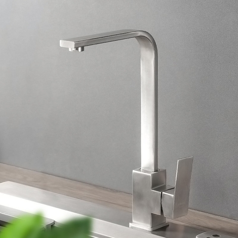 Vòi Rửa Chén Nóng Lạnh Inox 304 Mờ Lanka VRCNL15