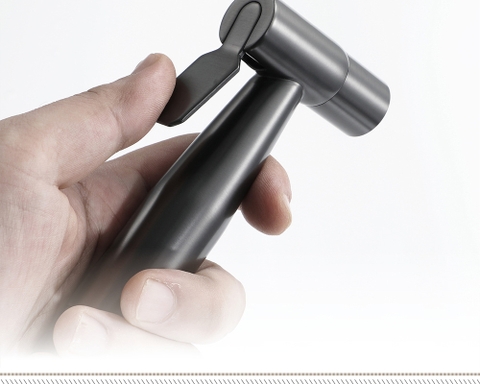 Vòi Xịt Toilet Inox Sơn Tỉnh Điện Màu Xám LANKA