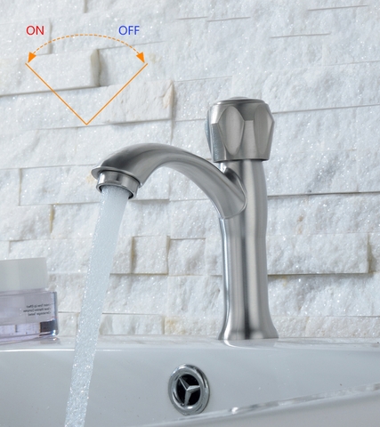 Vòi Lavabo lạnh inox 304 LANKA mã LBL09