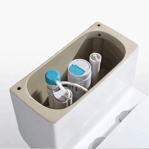 Bồn cầu khối Lanka xả xoắn ốc kết hợp xã đẩy mã AZ01