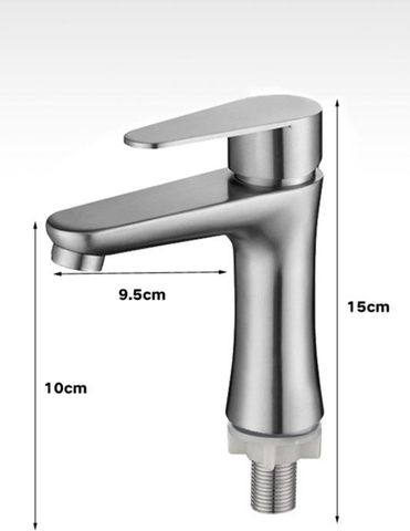 Vòi Lavabo lạnh inox 304  LANKA mã LBL03