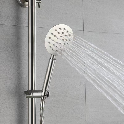 Sen cây tắm đứng nước lạnh inox 304 mờ mã SC20