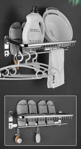 Kệ treo khăn nhà tắm inox 304 loại dày 1.6kg B05