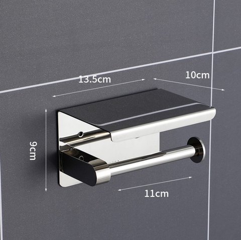 Kệ Để Giấy Vệ Sinh Cuộn Treo tường Inox 304 HG03
