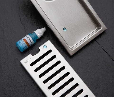 Phiễu Thoát Sàn Chống Hôi INOX 304 Mờ PT06