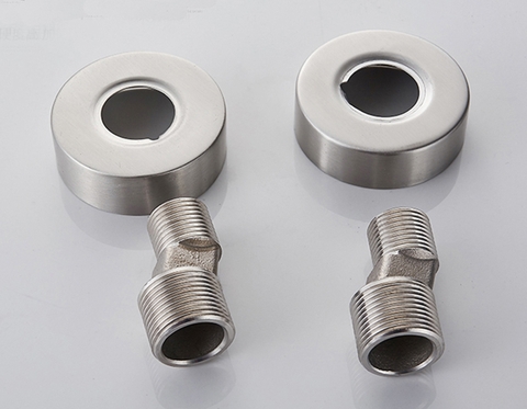 SEN CÂY TẮM ĐỨNG VUÔNG NÓNG LẠNH INOX 304 MỜ mã SC04 LANKA