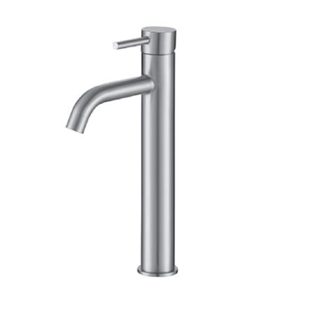 Vòi Lavabo Tròn cao 30cm Inox 304 Lanka LBL14