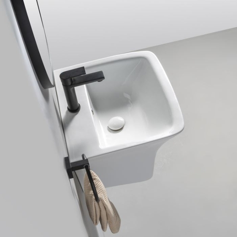 LAVABO TREO TƯỜNG LIỀN KHỐI MÃ LTWB09