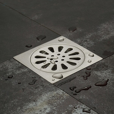 Hố ga Phểu Thoát sàn toilet inox 304 chống côn trùng mã TS05 LANKA