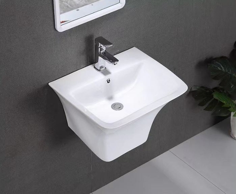 LAVABO TREO TƯỜNG LIỀN KHỐI MÃ LTWB09