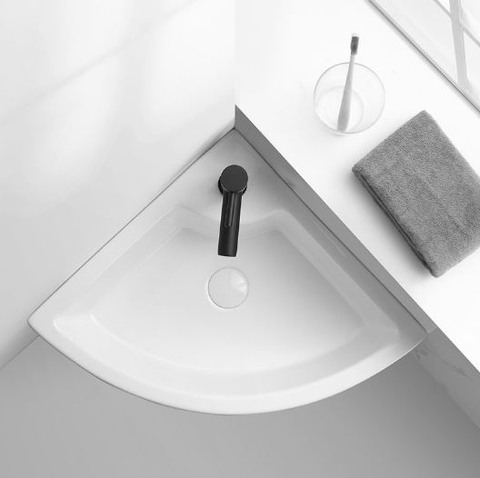 Chậu Lavabo Góc Treo Tường LANKA LBT25