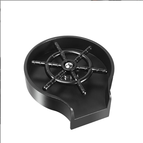 Dụng Cụ Rửa Ly Gắn Chậu Rửa Chén Inox kết hợp nhựa ABS