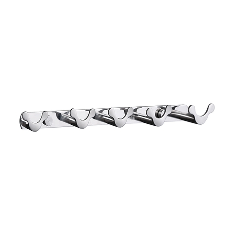 Móc treo áo quần inox 304 loại 5 móc mã MA08