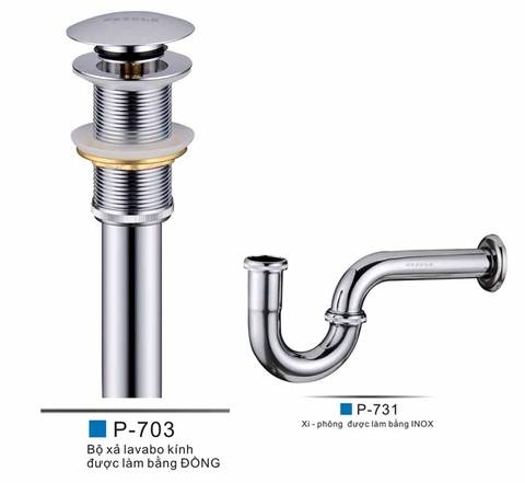 Bộ Xả Lavabo Thau Cao Cấp LANKA XLB4