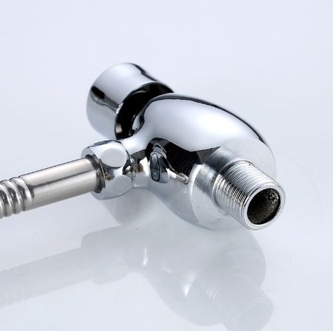 Bộ phụ kiện van xả nhấn tiểu nam bằng đồng LANKA