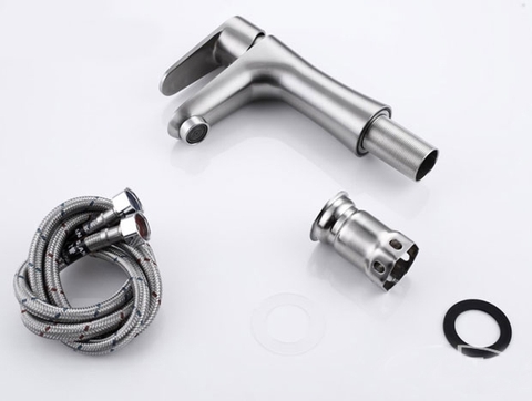 Vòi Lavabo Tròn Nóng Lạnh Inox 304 LANKA LBN03