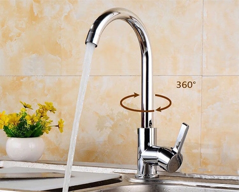 Vòi Rửa Chén Nóng Lạnh Inox 304 Sáng Bóng Lanka VRCNL07