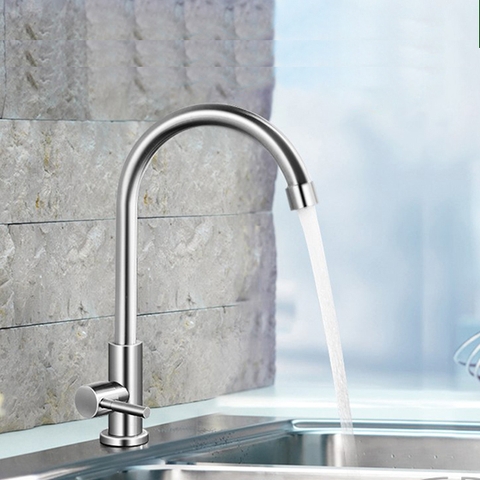 Vòi Rửa Chén Lạnh Inox 304 LANKA VRCL01