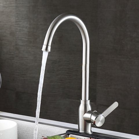 Vòi Rửa Chén Nóng Lạnh Inox 304 Mờ Lanka VRCNL11