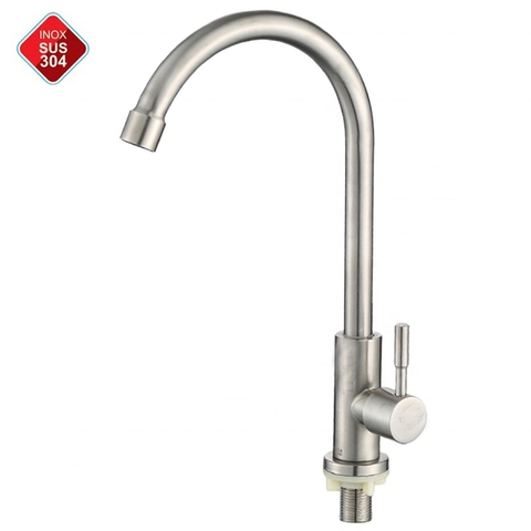Vòi Rửa Chén Lạnh Inox 304 LANKA VRCL01