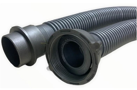 Ống xả ruột gà bồn rửa bát có 1 đầu răng