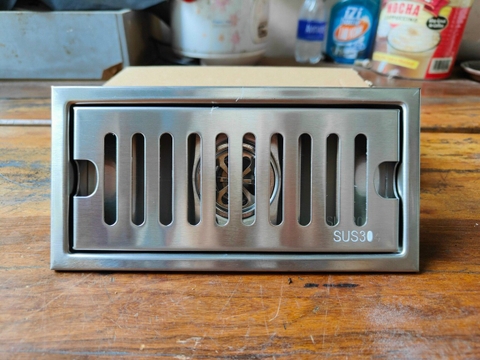 Phiễu Thoát Sàn Chống Hôi INOX 304 Mờ PT06