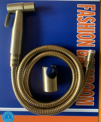 Vòi Xịt Toilet Inox Mạ Vàng LANKA