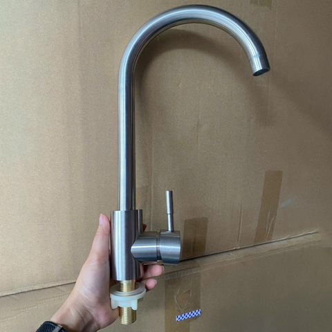 Vòi Rửa Chén Lạnh INOX 301  LANKA VRCL11