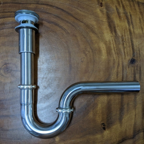 BỘ XẢ NHẤN LAVABO INOX 304