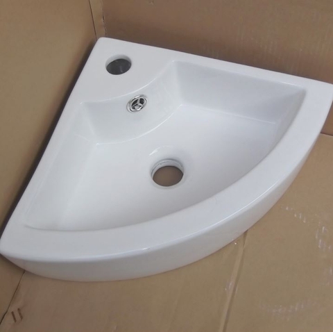 Chậu Lavabo Góc Treo Tường LANKA LBT25