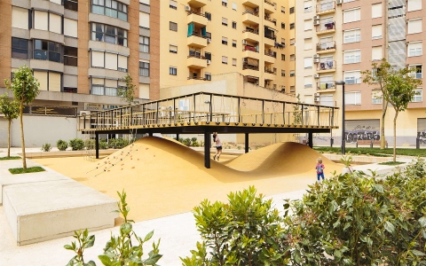 Mới lạ khu vui chơi trẻ em tại Valencia, Tây Ban Nha