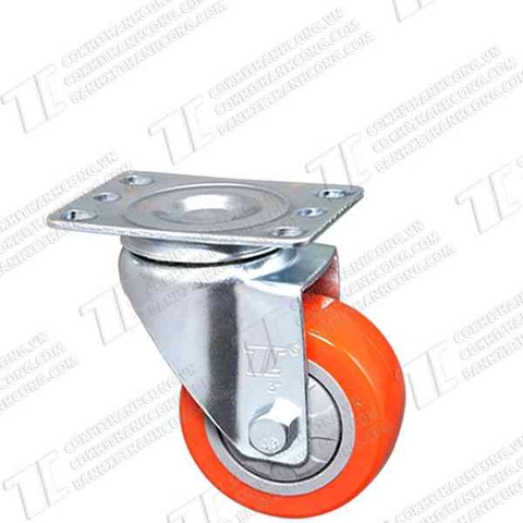 Bánh xe AHN75 đỏ Quay