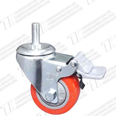 Bánh xe AHN75 đỏ vít Khóa25