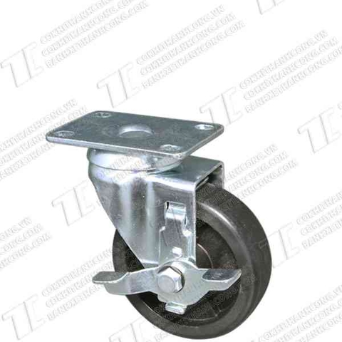 Bánh xe chịu nhiệt IFH100 Khóa