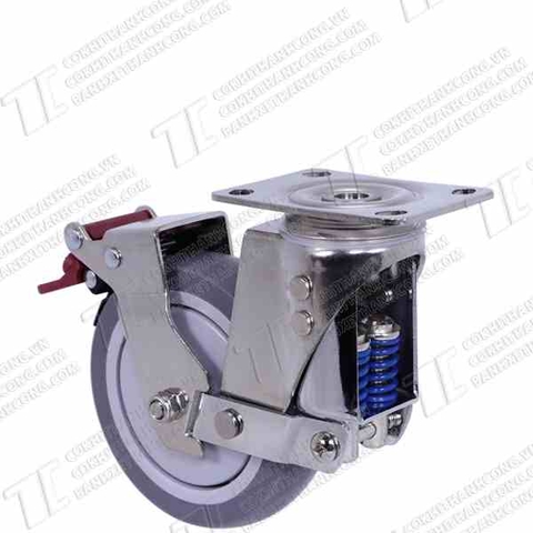 Bánh xe giảm xóc NGX 125 xám Khóa