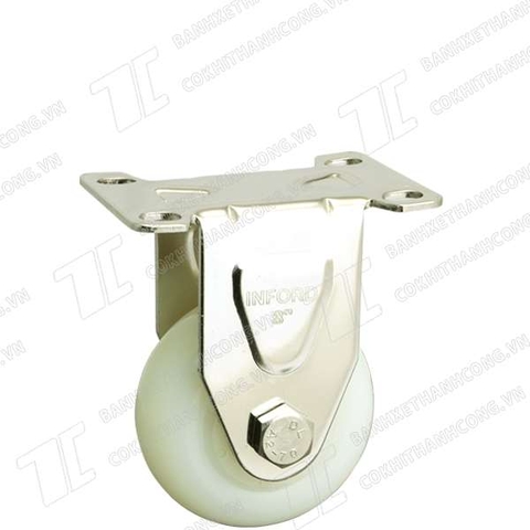 Bánh xe Inox IFXN75 PA trắng Tĩnh