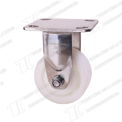 Bánh xe Inox IXK 100 PA trắng Tĩnh