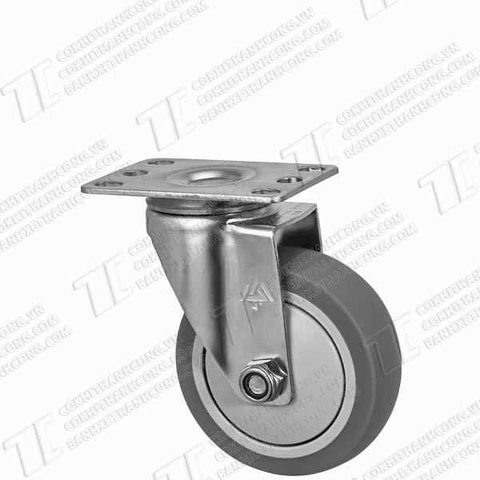 Bánh xe Inox IXR 100 xám Quay