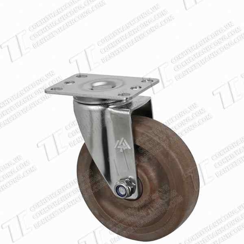 Bánh xe inox IXR 125 chịu nhiệt Quay