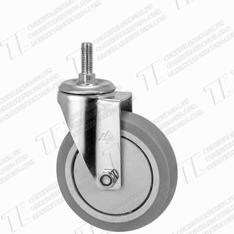 Bánh xe Inox IXR 125 xám vít Quay