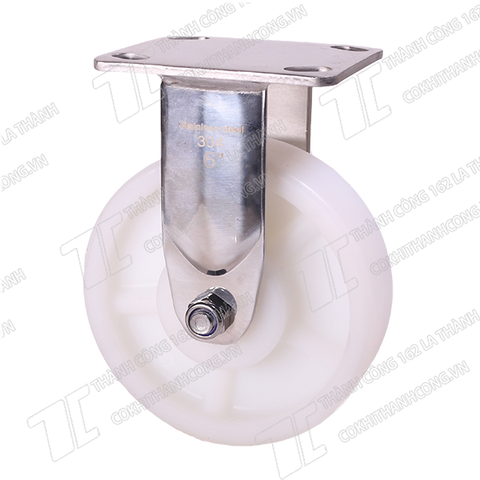 Bánh xe Inox IXK 150 PA trắng Tĩnh