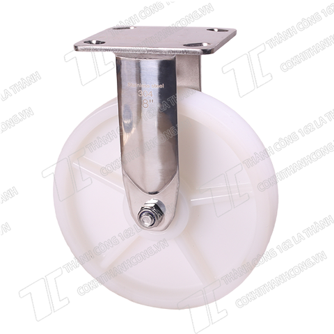 Bánh xe Inox IXK 200 PA trắng Tĩnh
