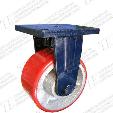 Bánh xe NAD150 Pu gang SS Tĩnh