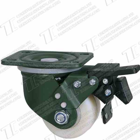 Bánh xe nhựa MC chịu tải lớn XDL75 Khóa2