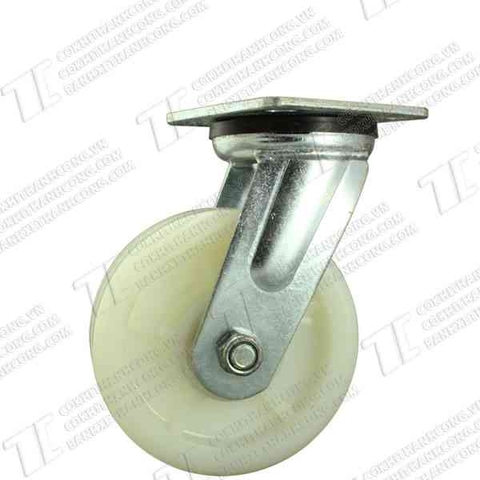 Bánh xe NPA150 PA trắng ZN Quay