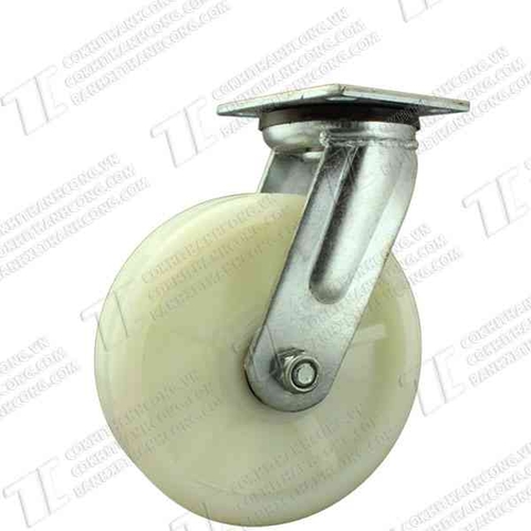 Bánh xe NPA200 PA trắng ZN Quay