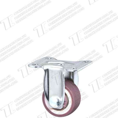 Bánh xe TCF25 cao su nhiệt nâu Tĩnh