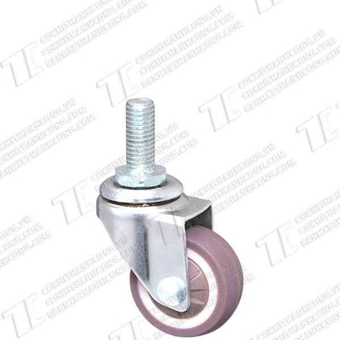 Bánh xe TCF32 cao su nhiệt nâu Vít