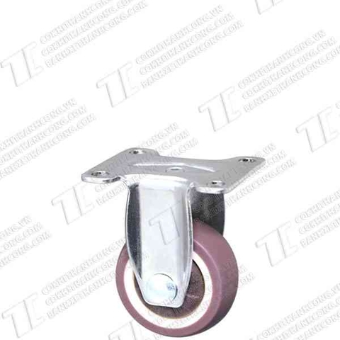 Bánh xe TCF38 cao su nhiệt nâu Tĩnh