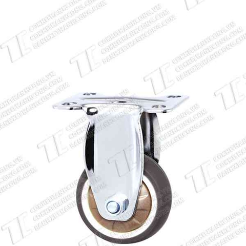 Bánh xe TCF50 cao su nhiệt nâu Tĩnh